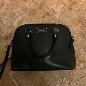 Kate Spade Rachelle Wellesley Leather Crossbody Bag Shoulder Bag Night Forest